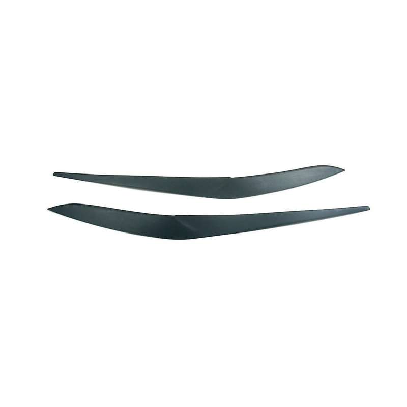 Car Black Headlights Eyebrow Eyelid Trim Cover Sticker Refitting Kit for X5 G05 F95 X6 G06 2019-202