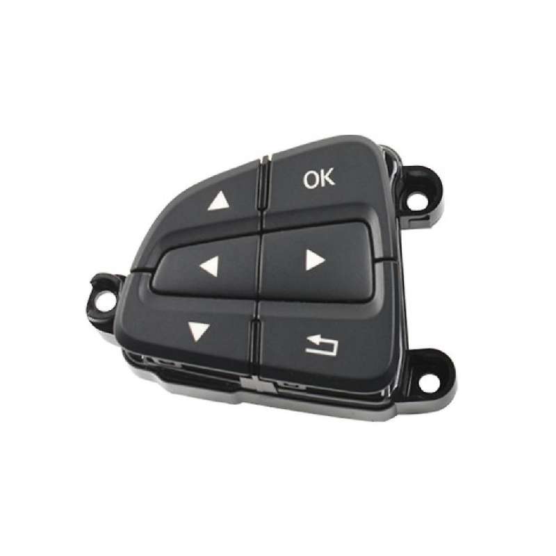Car Black Left Steering Wheel Button Assembly Trim Cover for GLS Car Accessories