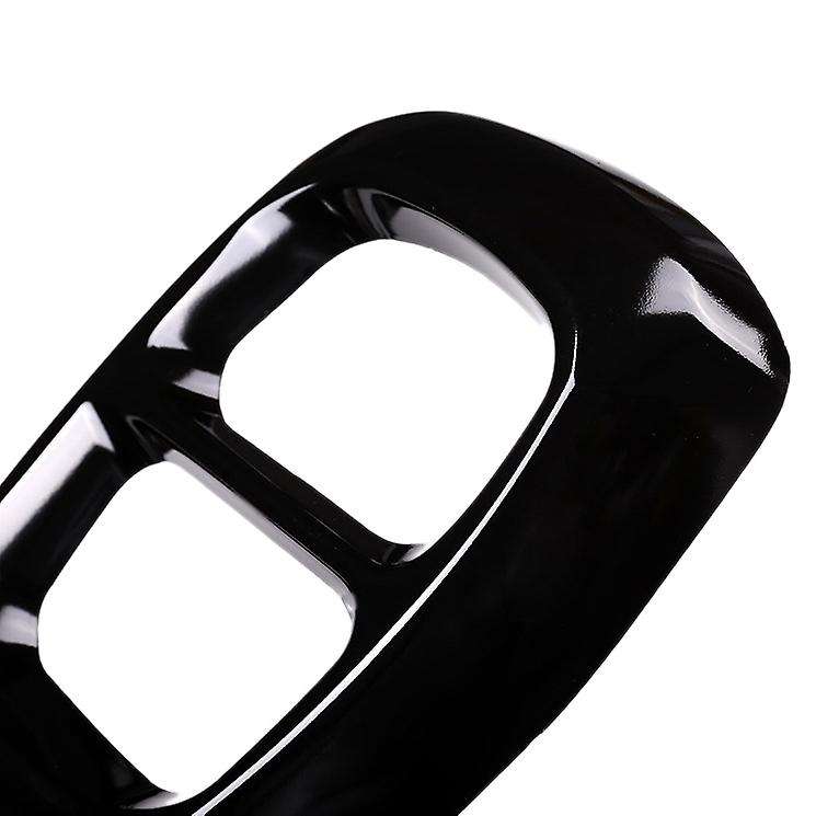 Car Black Stainless Steel Tail Throat Exhaust Pipe Muffler Tip Cover Trims for GLA Class H247 2020