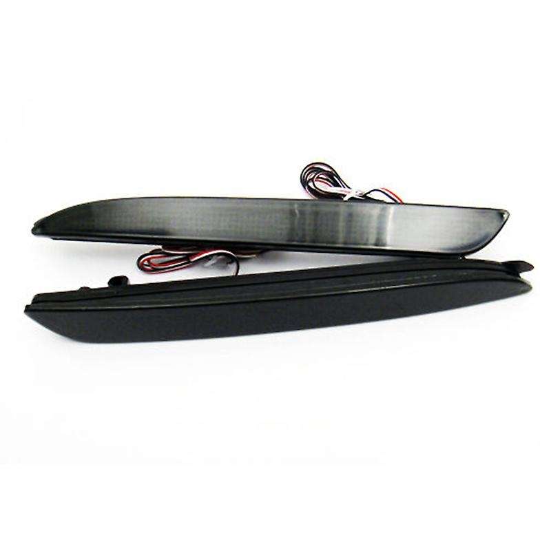 Car Black Smoked Lens LED Bumper Reflector Tail Brake Light for SPEED3 2010-2013