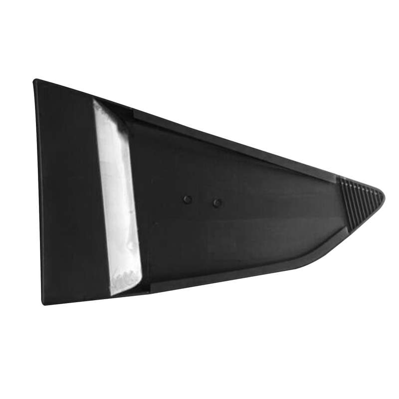 Car Black Side Window Louver Rear Windows Decoration Shutter Cover Trim for 2016-2019