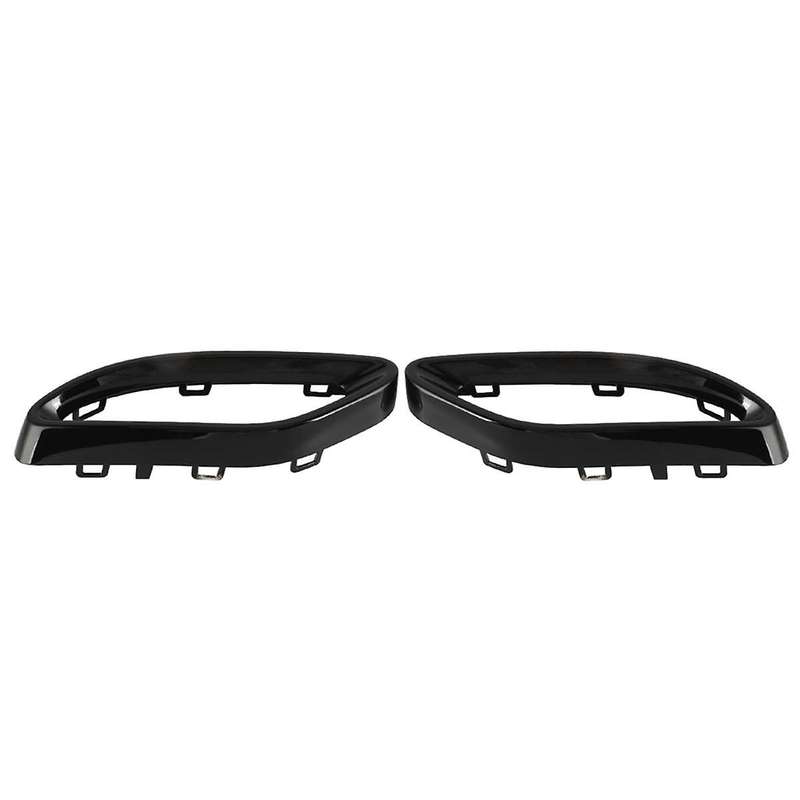 Car Black Tail Decoration Frame Tail Throat Decoration Frame for - C-Class W205 2013-2019