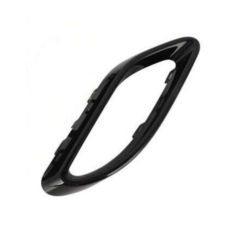 Car Black Tail Decoration Frame Tail Throat Decoration Frame for - C-Class W205 2013-2019