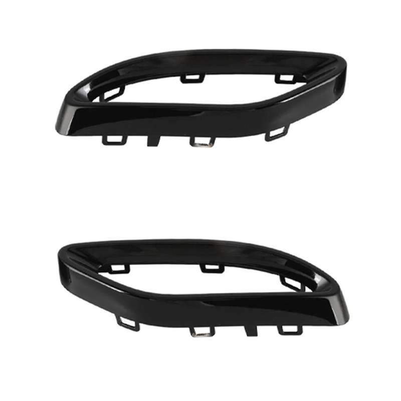 Car Black Tail Decoration Frame Tail Throat Decoration Frame for - C-Class W205 2013-2019
