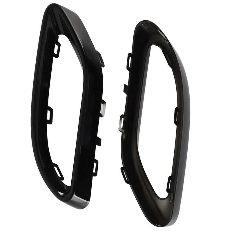 Car Black Tail Decoration Frame Tail Throat Decoration Frame for - C-Class W205 2013-2019