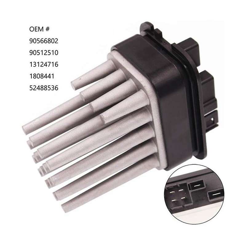 Car Blower Fan Speed Controller Motor Heater Resistor for Opel 1808441 01808441 13124716 90566802 90
