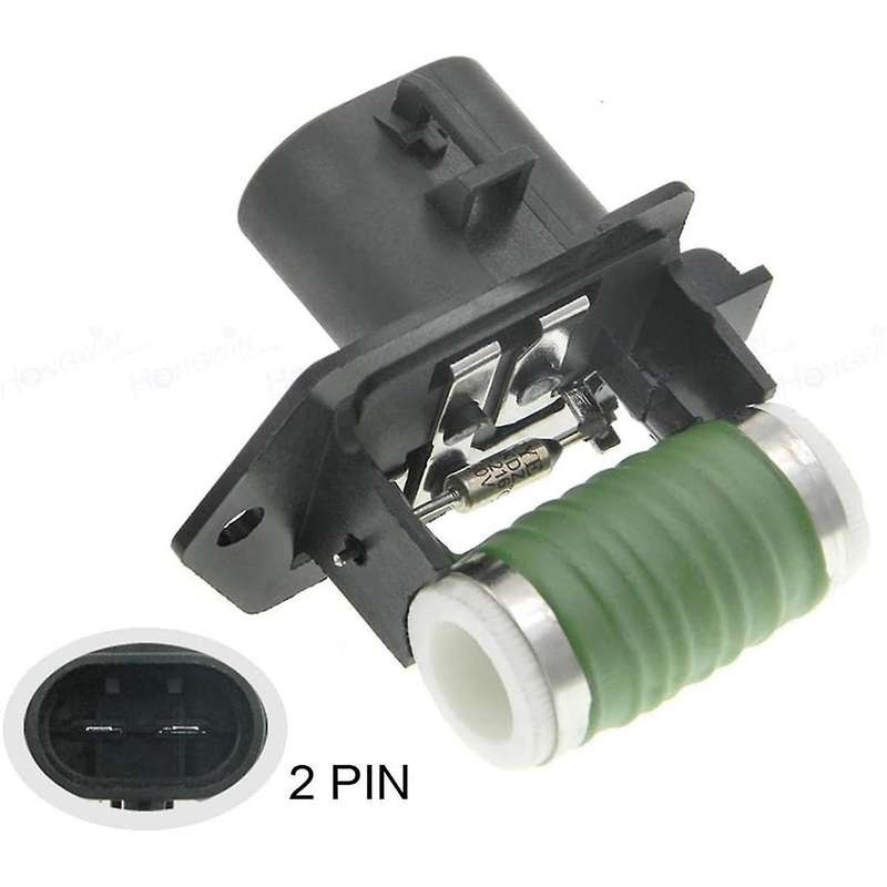 Car Blower Motor Resistor Fan 51799364 for Opel 2006-2019 2 Pin Coolant Radiator Fan Resistor