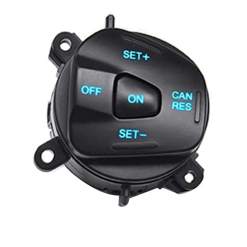 Car Blue LED Steering Wheel Right Cruise Control Switch Button for Fiesta MK7 MK8 Escort Ecosport 20
