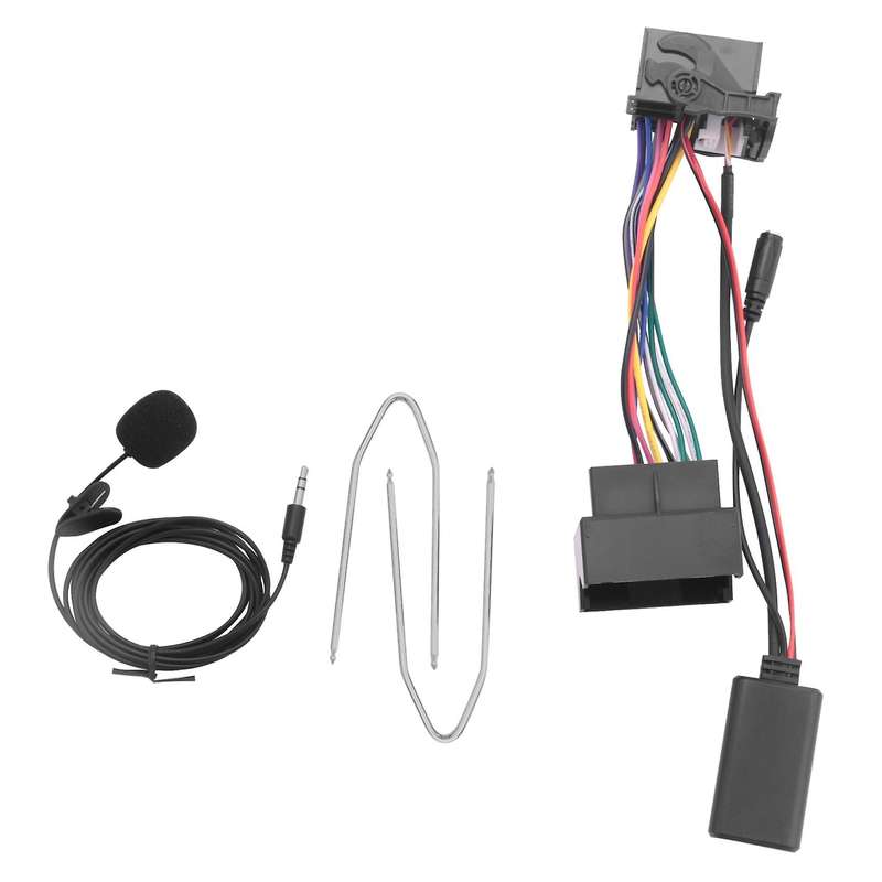 Car Bluetooth 5.0 Aux Cable Microphone Handsfree Mobile Phone Free Calling Adapter for Peugeot Citr