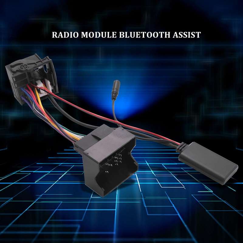 Car Bluetooth 5.0 Aux Cable Microphone Handsfree Mobile Phone Free Calling Adapter for Peugeot Citr
