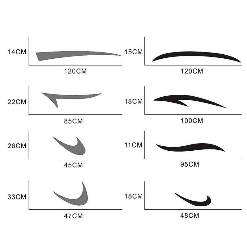 Car Body Sticker Vinyl Film Image Decals Stickers for Caravan Travel Trailer Van
