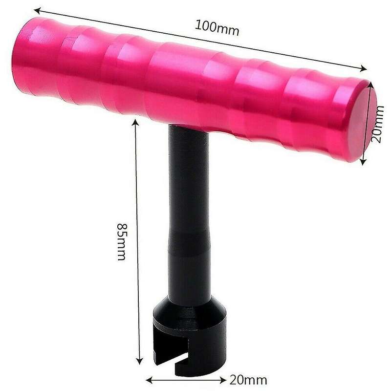Car Body Paintless Dent Repair Removal Tool Kit Puller Lifter T-Bar with 10 Tabs