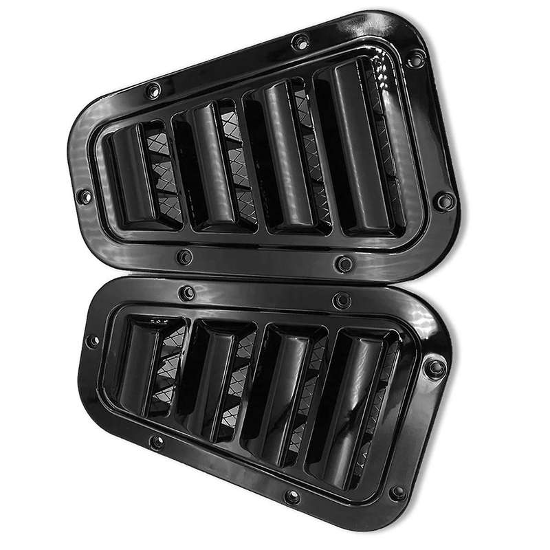 Car Bonnet Vents Hood Air Outlet Vent Snow Cover for 2003-2019