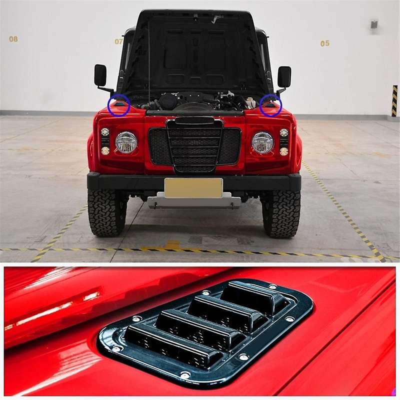 Car Bonnet Vents Hood Air Outlet Vent Snow Cover for 2003-2019