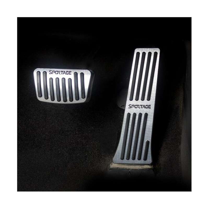 Car Brake Accelerator Pedal Foot Rest Pedals Covers Non Pad At for 4 2016 2017 2018 2019 Accessory