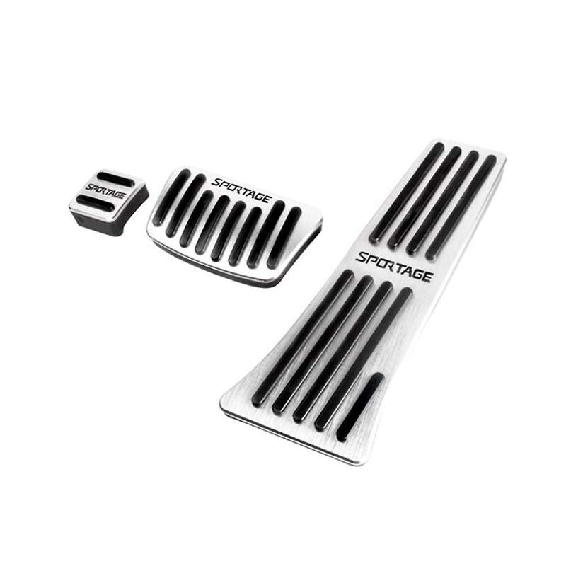 Car Brake Accelerator Pedal Foot Rest Pedals Covers Non Pad At for 4 2016 2017 2018 2019 Accessory