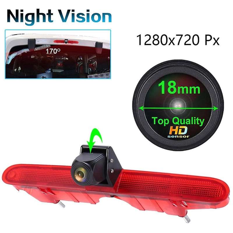 Car Brake Light Rearview Backup Camera Parking Camera for Partner 2 Tepee Rifter for Berlingo 3 4 Ka
