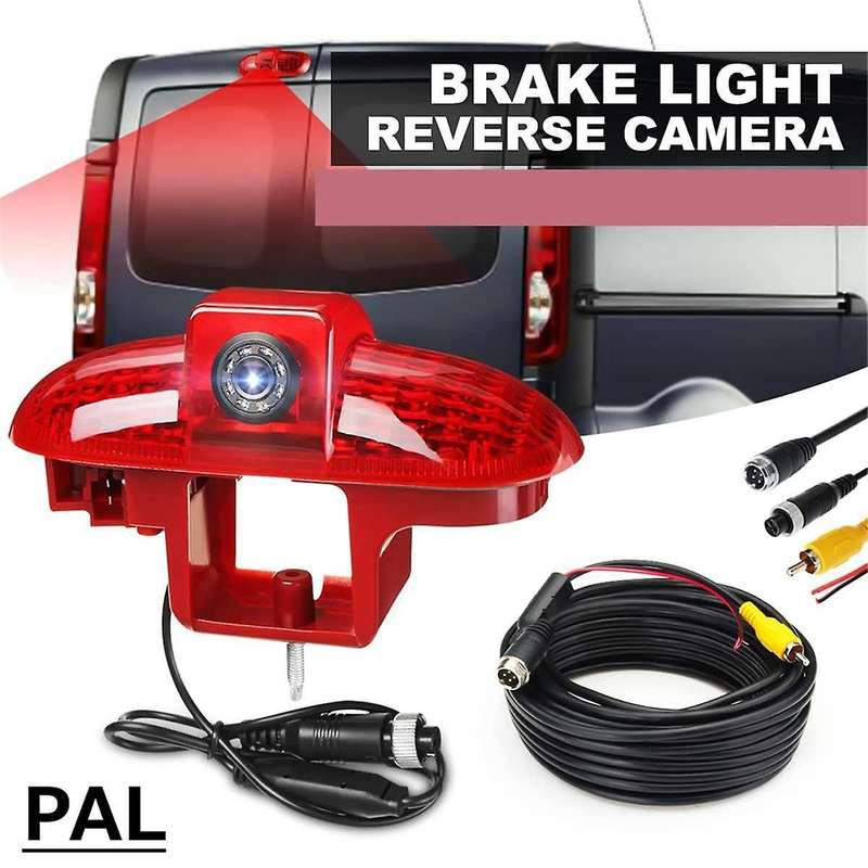 Car Brake Light W/camera High Position 3rd Third Brake Light Led Reversing Camera for Trafic 2001-2