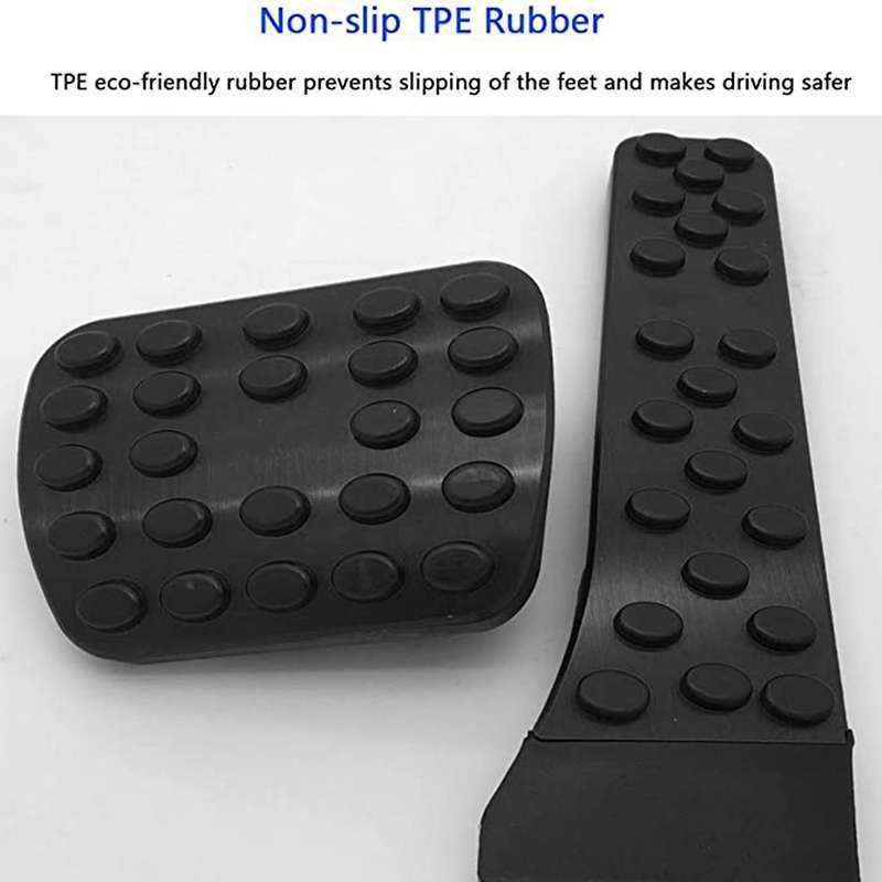 Car Brake Pedal No Drill Foot Pedal Pads Accessories for - C E S GLC GLS Class W205 W213 X253 W167
