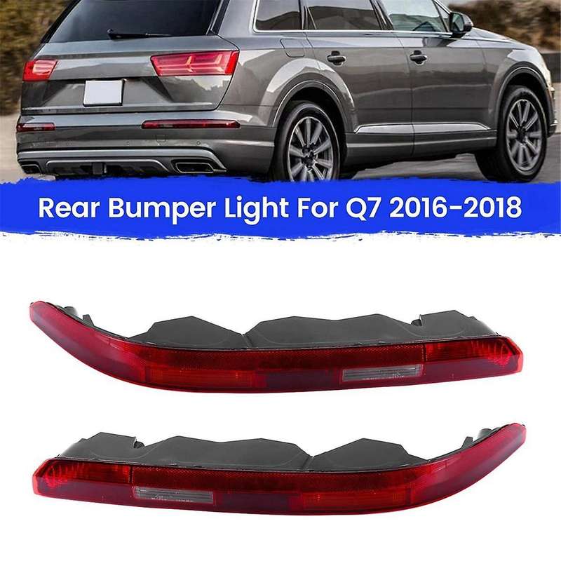 Car Brake Tail Lights Left and Right Side Rear Bumper Lights with 4 Bulb Tail Lights for 4m0945096 4
