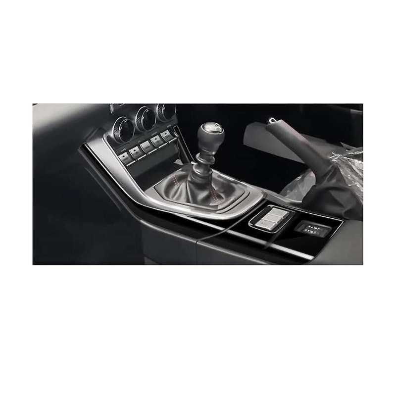 Car Bright Black Center Console Gear Shift Panel Cover Frame Sticker Trim Accessories for Brz Zd8 2