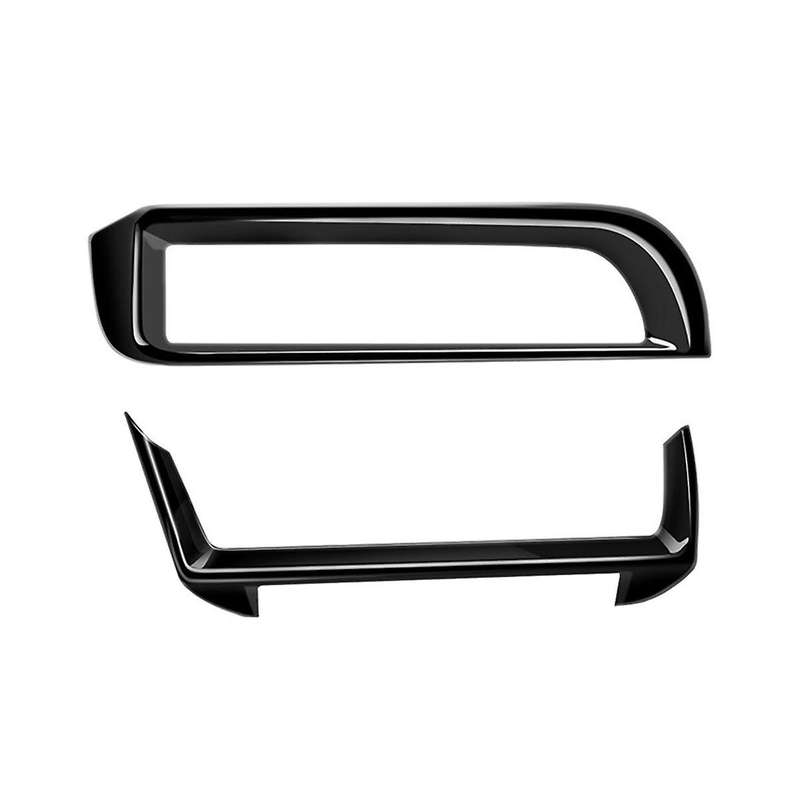 Car Bright Black Car Console Air Conditioning Outlet Frame Cover Trim for Prius 60 Series 2020-2023