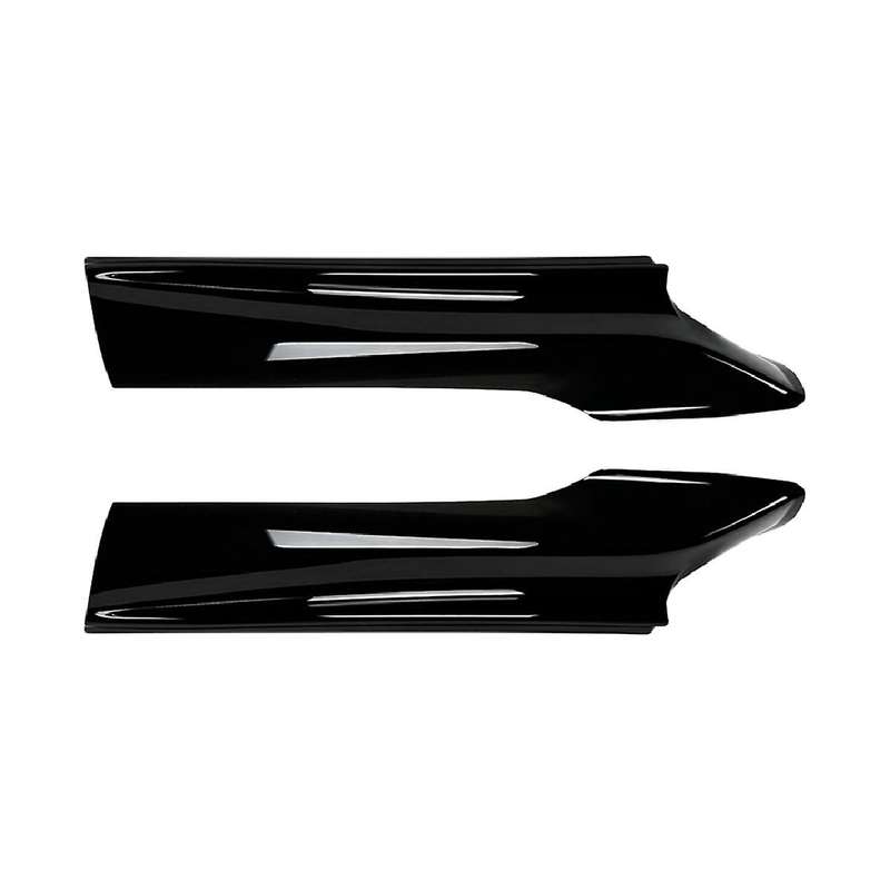 Car Bright Black Front Bumper Lip Angle Diffuser Splitter Spoiler Protector for 5 Series F10 F11 20