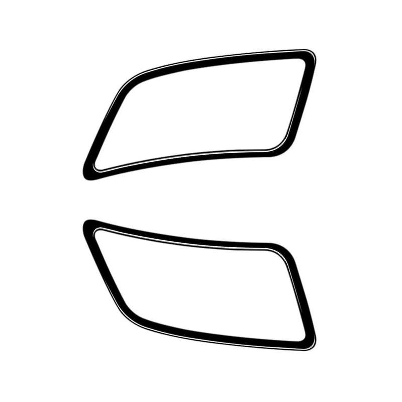 Car Bright Black Front Dashboard Air Condition Vent Outlet Cover Trim for Alphard 40 Series 2023+ RH