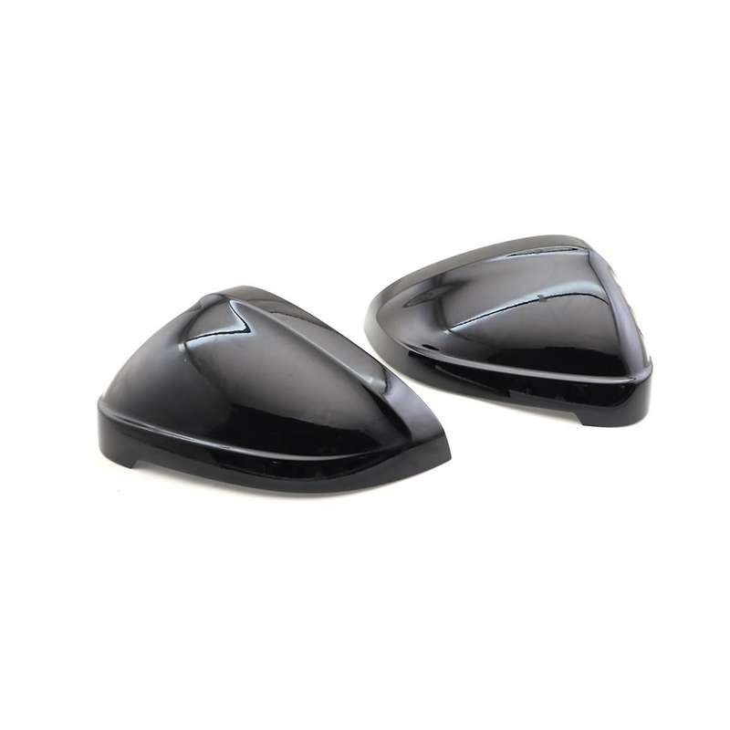 Car Bright Black Rear Mirror Cover Shell Cap with Auxiliary Hole for A4l B9 2017-2021 8w0857527 8w08