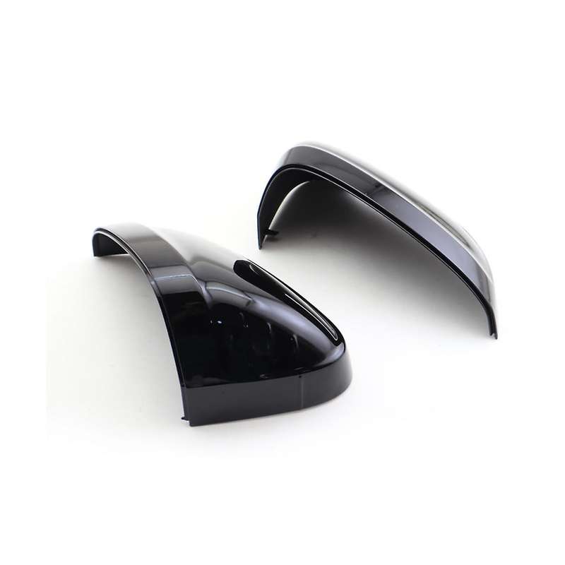 Car Bright Black Rear Mirror Cover Shell Cap with Auxiliary Hole for A4l B9 2017-2021 8w0857527 8w08