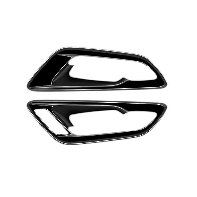 Car Bright Black Inner Door Bowl Panel Inside Handle Protector Cover for Alphard 40 Series 2023+ RHD