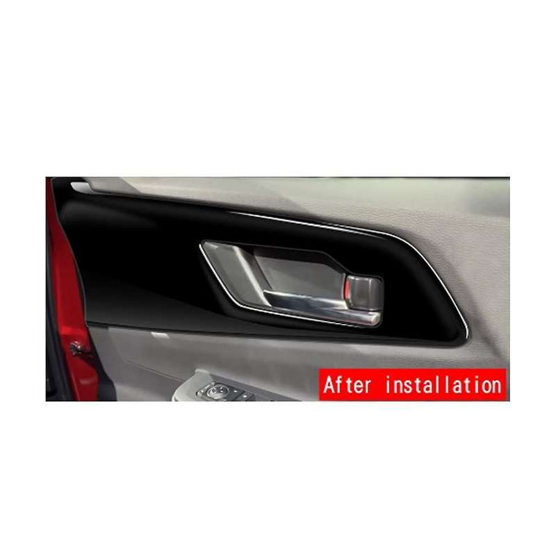 Car Bright Black Inner Handle Panel Interior Panel for Prius Prius 60 Series 2020-2023 Car Accessor