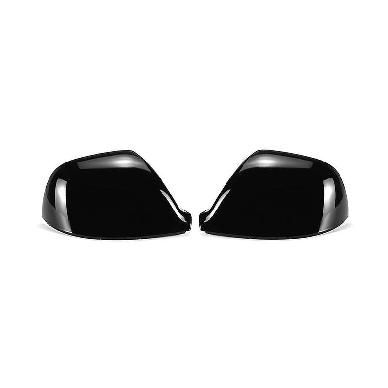 Car Bright Black Side Rearview Mirror Cap Cover Mirror Cover Direct for Transporter T5 T5.1 2010-20