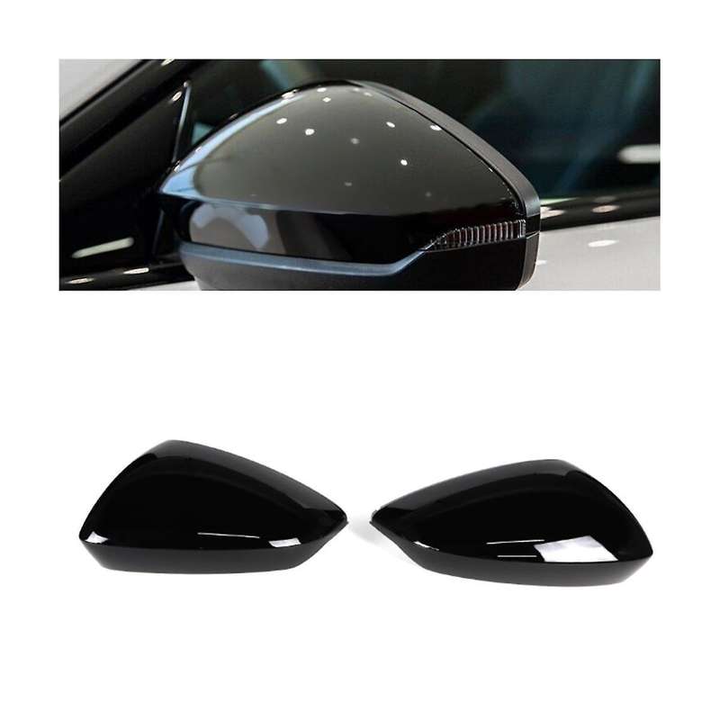 Car Bright Black Side Mirror Cover Wing Mirror Shell Housing for A3 S3 Rs3 8y 2021-2023