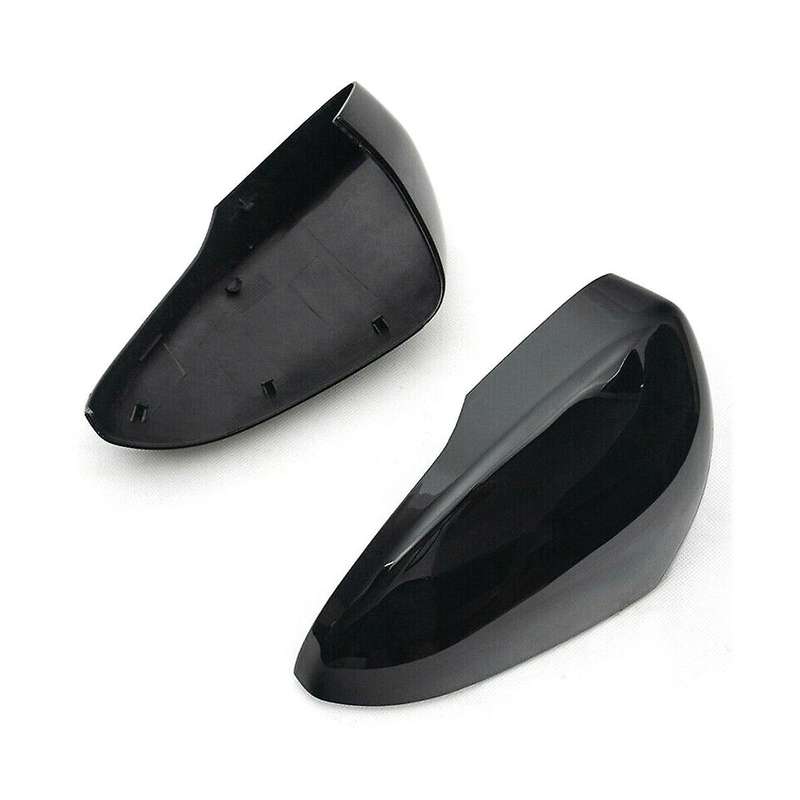 Car Bright Black Reversing Mirror Cover Rearview Mirror Shell Cover for Us Standard Mondeo 2013-202