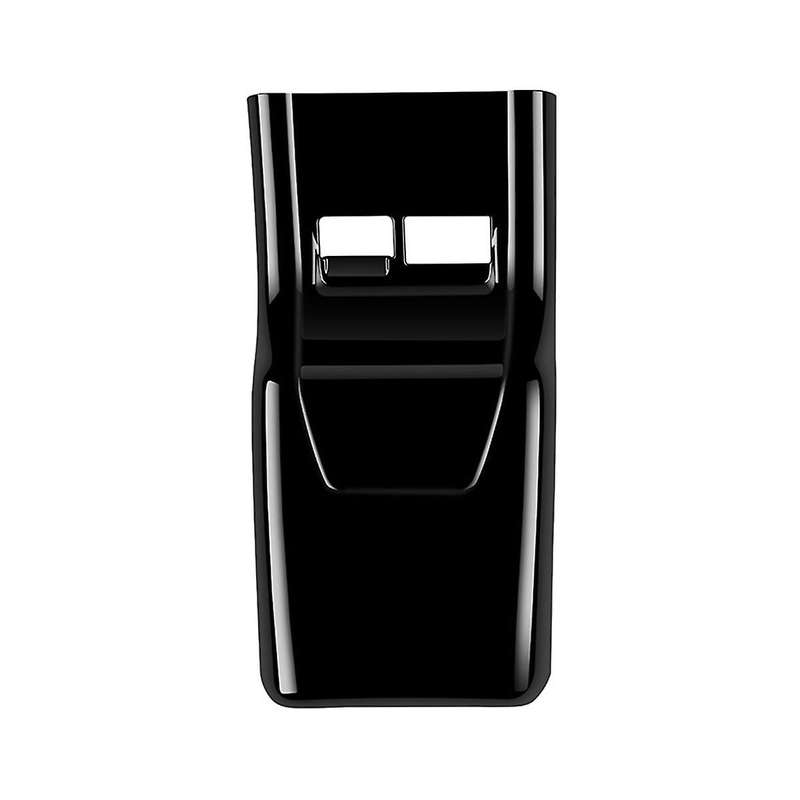 Car Bright Black Style Air Conditioner Rear Air Outlet Vent Panel Cover Kick Plate for Prius 60 Ser