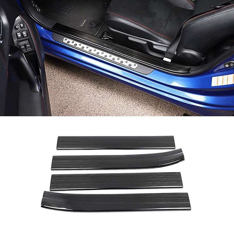 Car Built-in Guard Plate Door Threshold Strip Trim for 86 BRZ 2012-2020