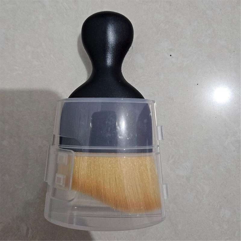 Car Brush, Car Interior Cleaning Tool, Car Cleaning Brush Dust Collector, Curved Design Dirt Dust Cl