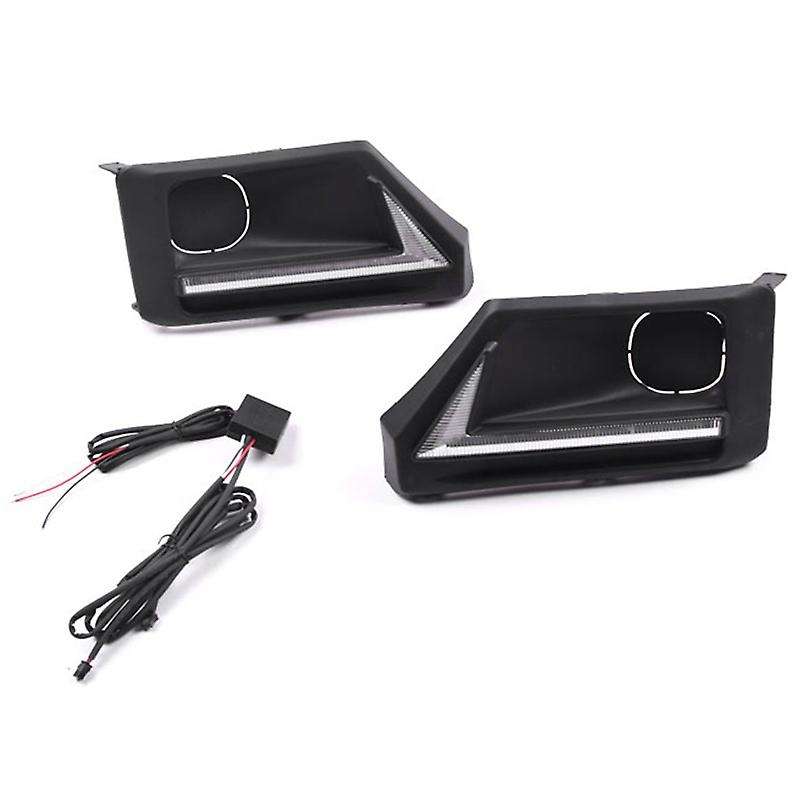 Car Bumper Headlight for 2020 Headlight Car Accessories LED Daytime Running Light DRL