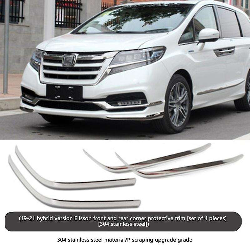 Car Bumper Front and Rear Corner Protection Strip Anti- Strip Applicable for Elysion 2020 2021