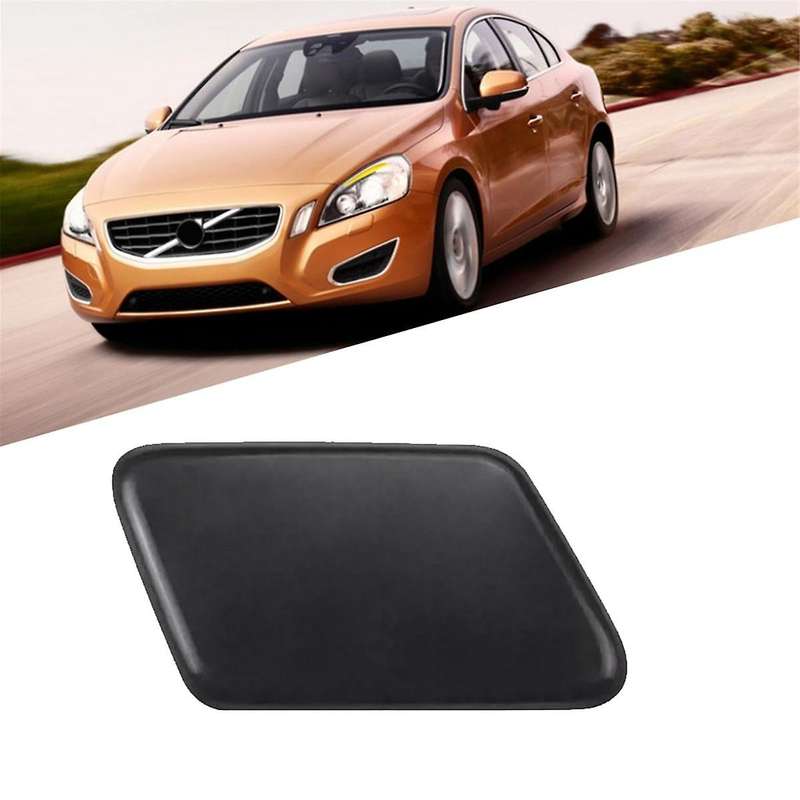Car Bumper Headlight Washer Nozzle Cover Cap for S60 2005-2009 39993164 Right