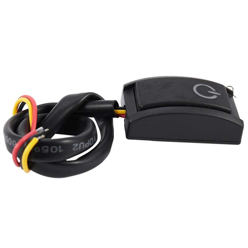 Car Button Switch Diy Switch Paste Type Off/On Switch Compatible Car Reading Lamp/Turn Lights Small