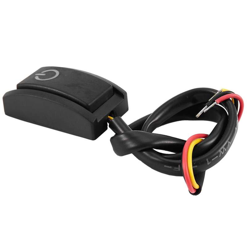 Car Button Switch Diy Switch Paste Type Off/On Switch Compatible Car Reading Lamp/Turn Lights Small