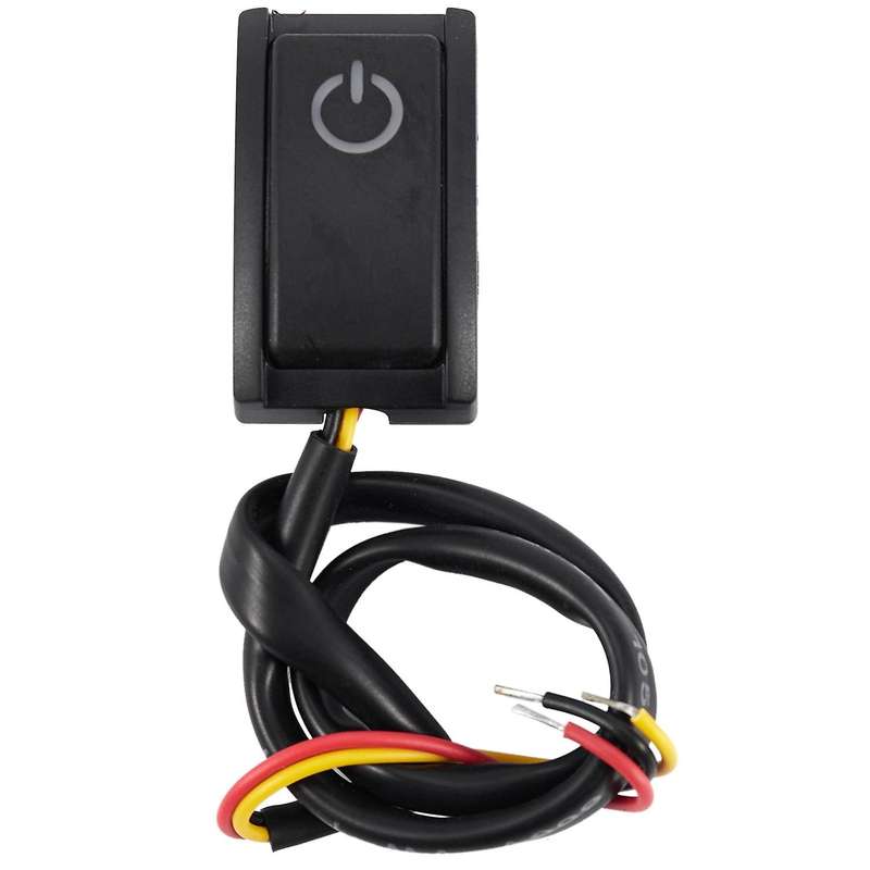 Car Button Switch Diy Switch Paste Type Off/On Switch Compatible Car Reading Lamp/Turn Lights Small