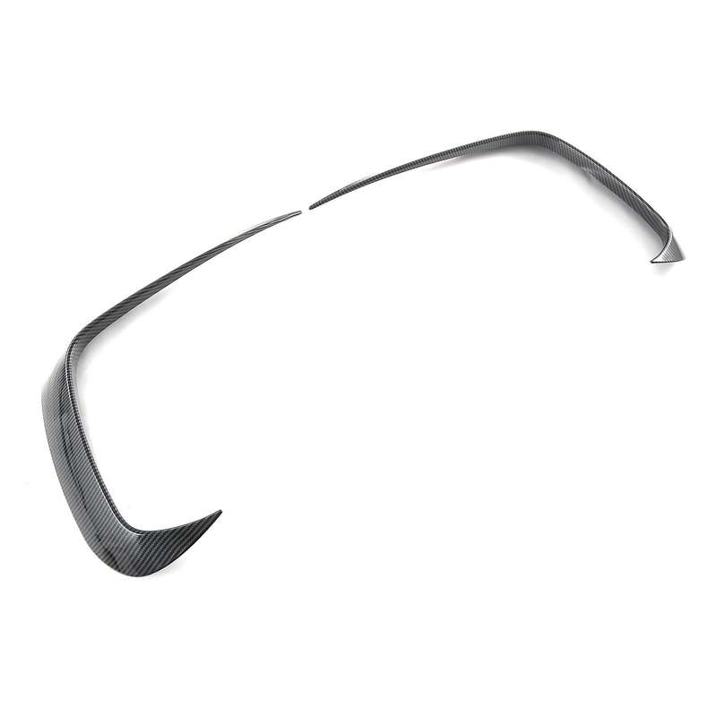 Car Carbon Fiber Abs Front Fog Light Trim Bezel Cover Trim Stickers for Atto 3 Yuan Plus 2022