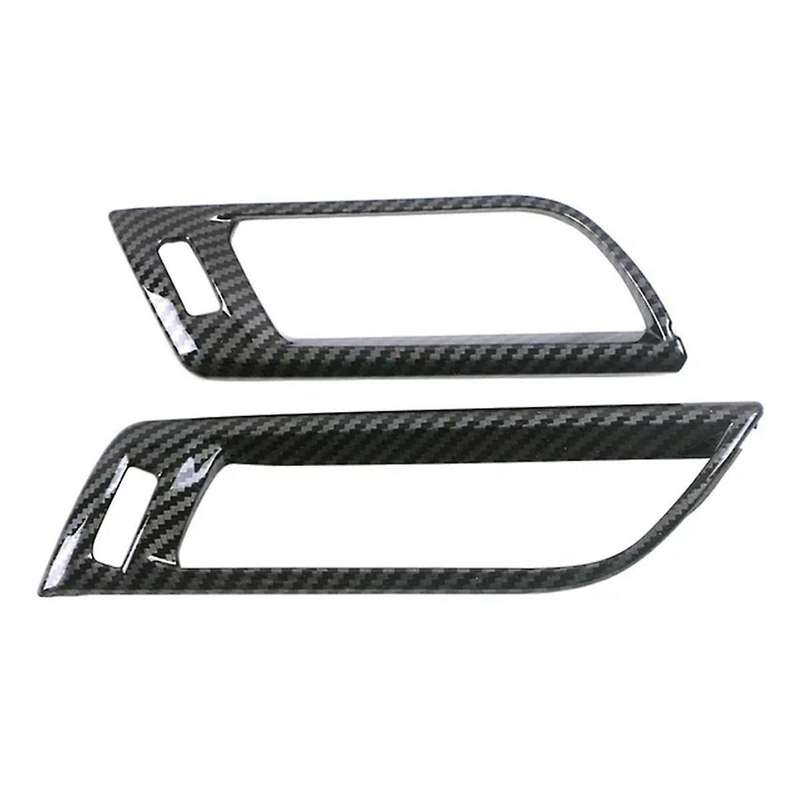 Car Carbon Dashboard Air Condition AC Outlet Vent Cover Trim Color Change Sticker for Sienna 2021-20