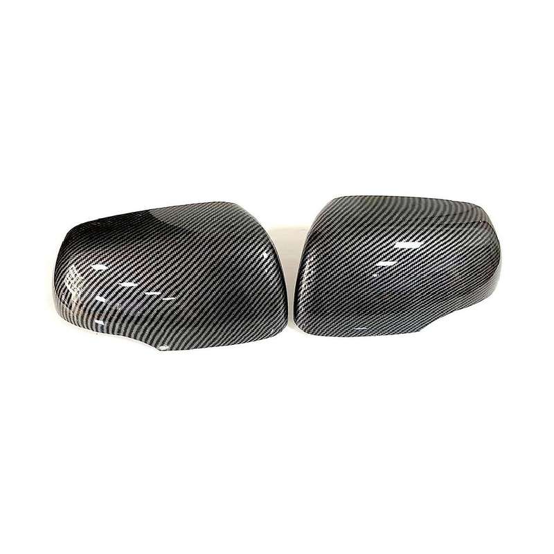 Car Carbon Fiber Abs Reversing Mirror Shell Rearview Mirror Cover Reflector Rear Cover Shell for Pi