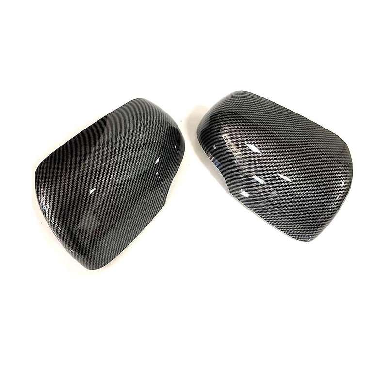 Car Carbon Fiber Abs Reversing Mirror Shell Rearview Mirror Cover Reflector Rear Cover Shell for Pi
