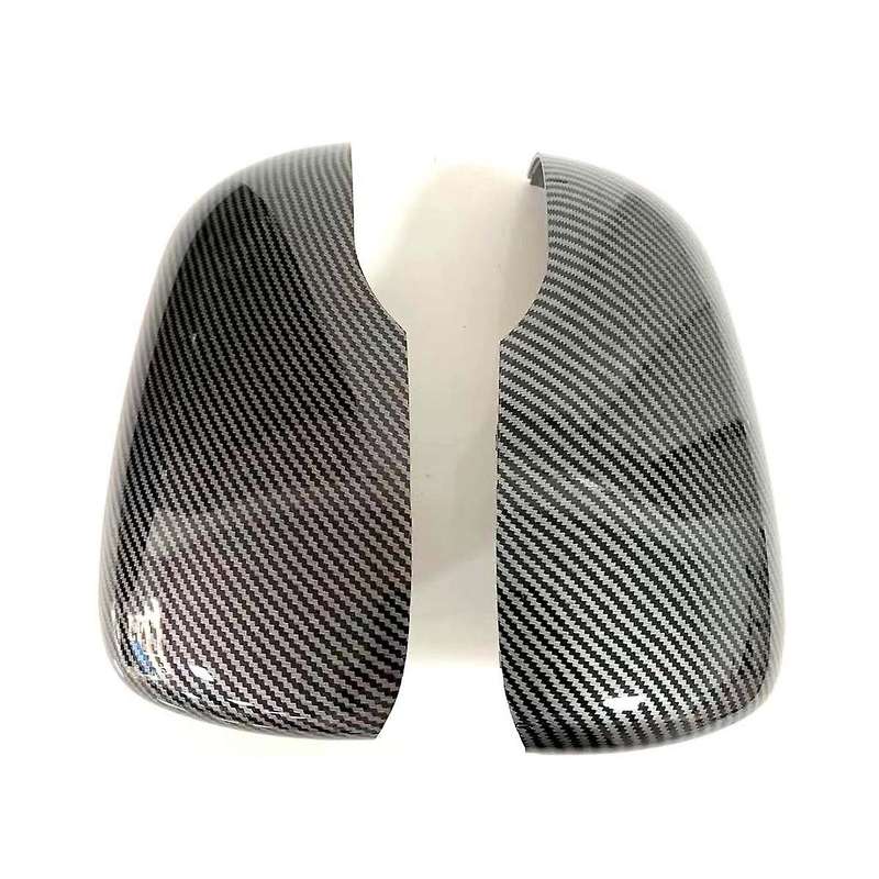 Car Carbon Fiber Abs Reversing Mirror Shell Rearview Mirror Cover Reflector Rear Cover Shell for Pi