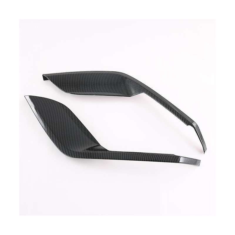 Car Carbon Fiber Abs Rear Fog Light Trim Bezel Cover Trim Stickers for Dolphin Atto1 Ea1 2022 2023